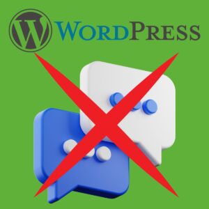 wordpress kommentare deaktivieren