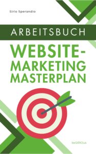 website erstellen marketing masterplan arbeitsbuch cover