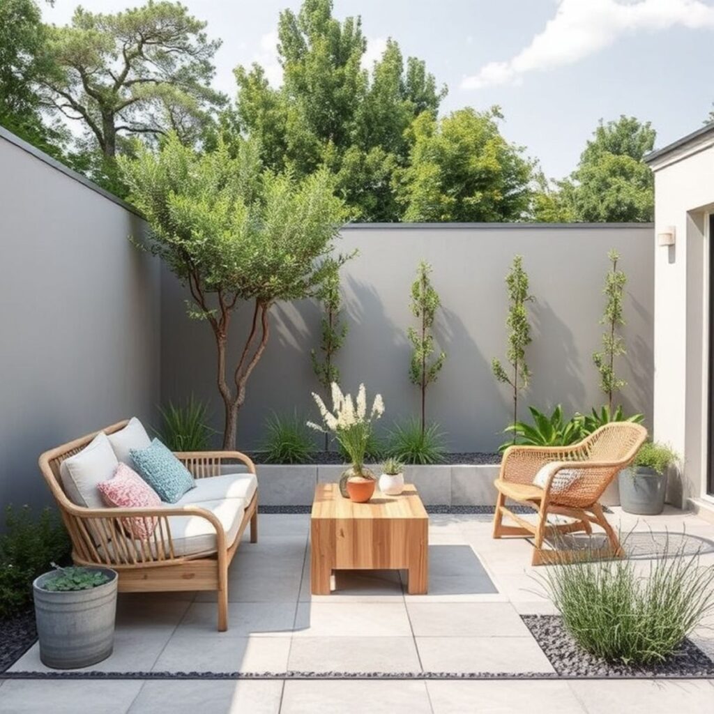 Moderne Gartengestaltung 1
